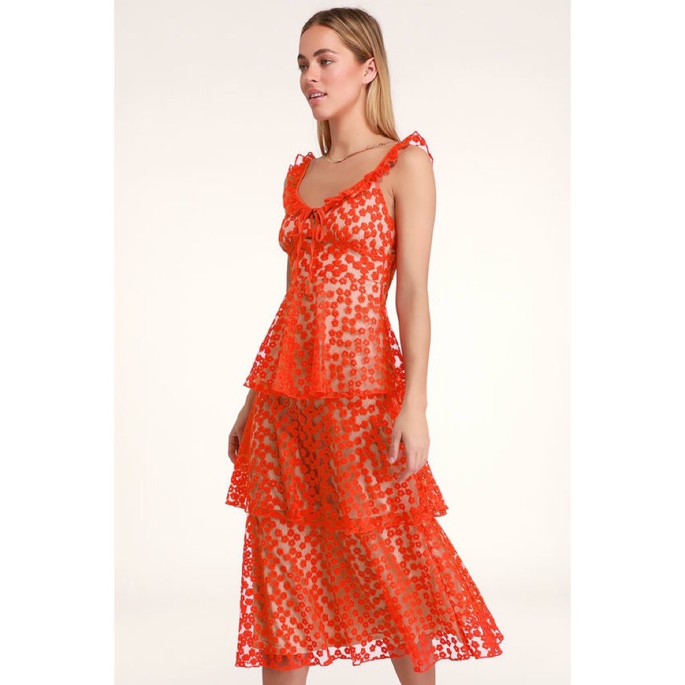 Lulus Someday Swoon Midi Dress
